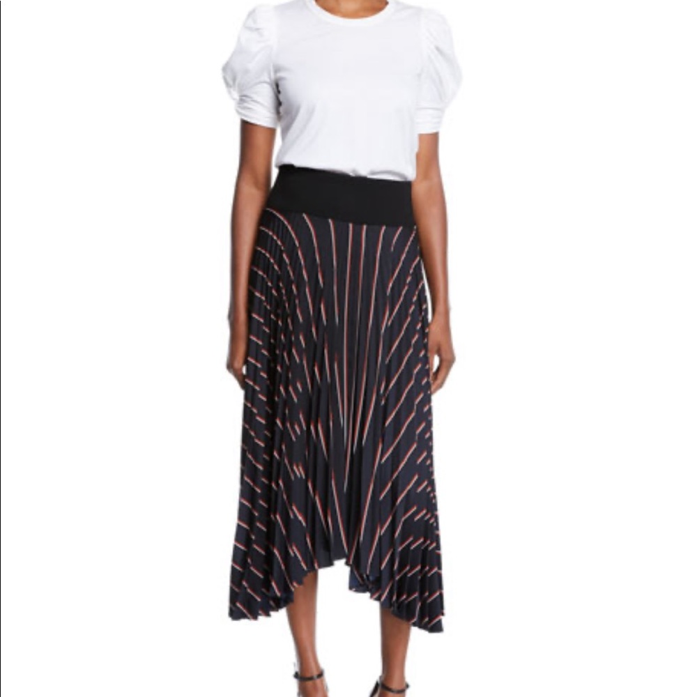ALC Henry Striped Handkerchief Skirt Sz 2